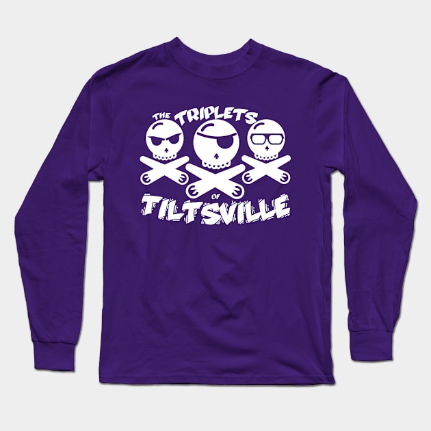 The Triplets of Tiltsville Long Sleeve T-Shirt by amelinamel